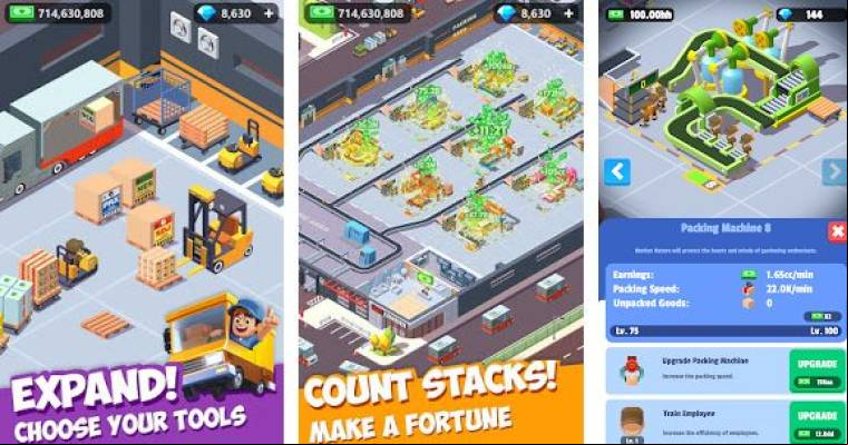 Idle Courier Tycoon