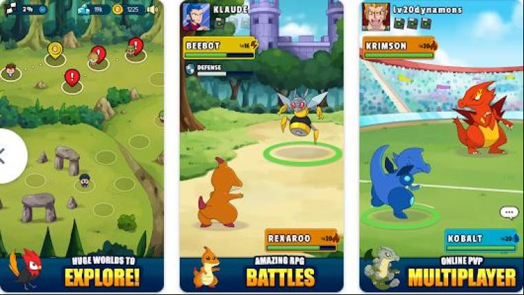 Dynamons World Pikachu Mod APK