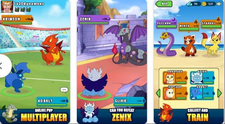 Dynamons World Pikachu Mod APK